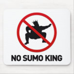 Nenhum rei do Sumo Mouse Pads