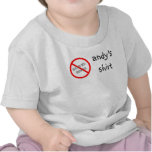Nenhumas Mão-me-penas T-shirts