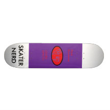 Nerd do patinador skate
