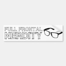 Nerdity frontal completo adesivo