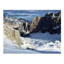 Neve da montanha de Lagazuoi Cartões Postais