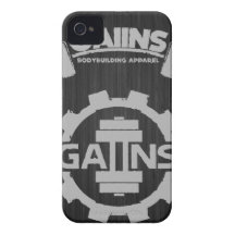 *NEW* IPHONE*CASE DO ROUPA DO BODYBUILDING DE GAII CAPA DE iPhone 4 Case-Mate
