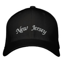 New-jersey bordou o chapéu boné bordado