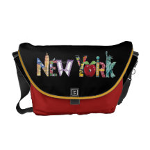 New York - saco da mensagem Bolsas Mensageiro