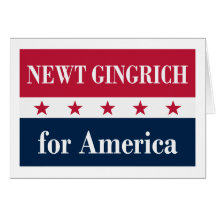 Newt Gingrich para América Cartão