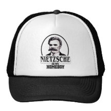 Nietzsche é meu ficar em casa bonés