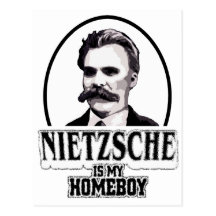 Nietzsche é meu ficar em casa cartoes postais
