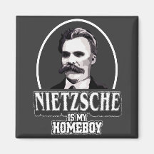 Nietzsche é meu ficar em casa imãs