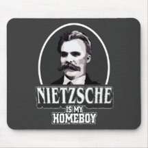 Nietzsche é meu ficar em casa mousepads