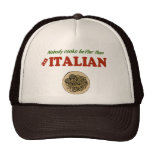 Ninguém cozinha melhor do que um chapéu italiano bone