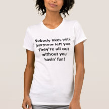 Ninguem te ama mesmo tshirts