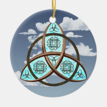 Nó celta da trindade ornamento para arvores de natal
