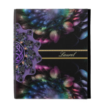 Nó e monograma celtas da mandala do Fractal do arc