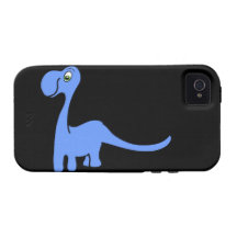 Noite 2 de Dino - capas de iphone azuis do dinossa