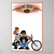 Noite da bicicleta posters