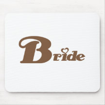 Noiva de Brown Mousepad