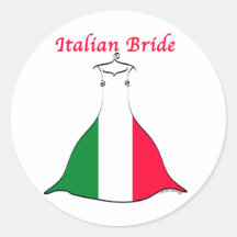 Noiva italiana adesivo
