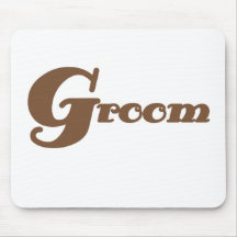 Noivo de Brown Mousepads