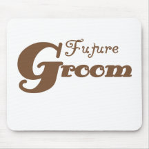 Noivo futuro de Brown Mousepad