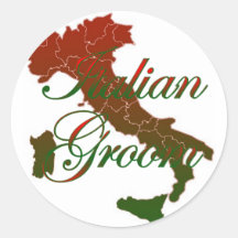 noivo italiano adesivo