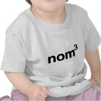 Nom do nom de Nom camisetas