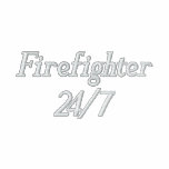 Nome de Firefighter-24/7-Personalize Jaqueta Esportiva Bordada
