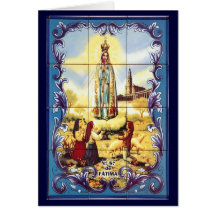 Nossa senhora de Fatima Cartões