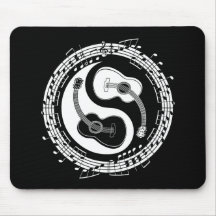 Notação de Yin Guit Mousepad