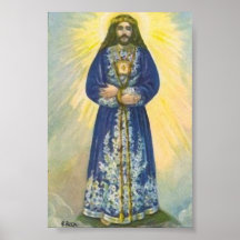 Notre Père Captive et sauvé Jésus. Medinaceli Oils Posters