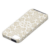 Nouveau inspirado floral francês da arte do vintag capas iPhone 5 Case-Mate