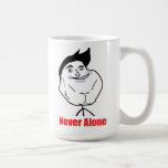 Nunca apenas - caneca