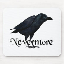 nunca mais corvo 3D Mouse Pads