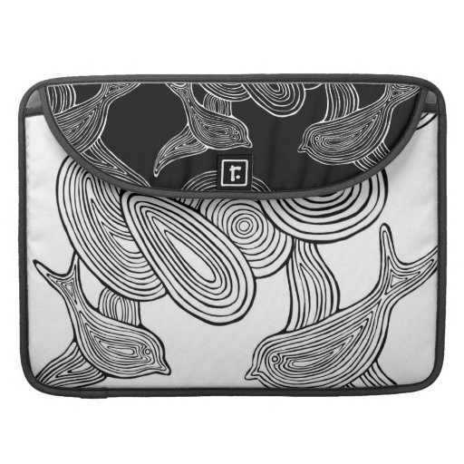 Nuvens do n dos pássaros bolsas para MacBook