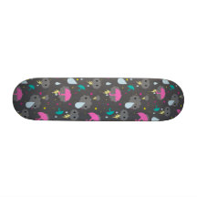 Nuvens tormentosos skate