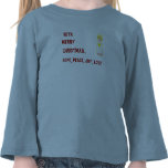 O advento do Natal T-Camisa-Personaliza T-shirt