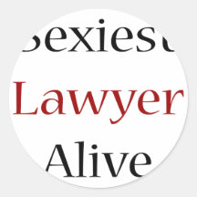 O advogado o mais "sexy" vivo adesivos