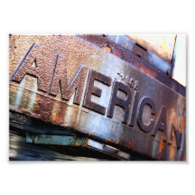 O americano impressão fotográficas