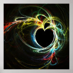 O amor é alegria - poster