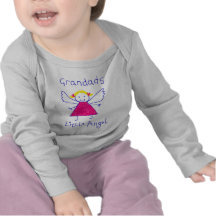 O anjo pequeno do Grandad T-shirts