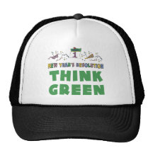 O ano novo do pense verde da definição bones