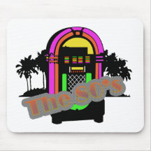 O anos 80 mousepad