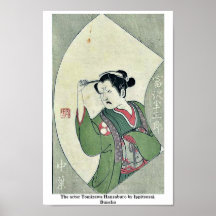 O ator Tomizawa Hanzaburo por Ippitsusai, Buncho Posteres