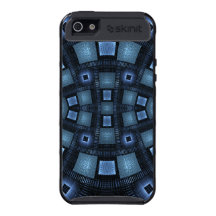 O azul move a caixa da carga de Skinit do iPhone 5