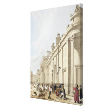 O Banco da Inglaterra que olha para a mansão Ho Impressão De Canvas Envolvidas