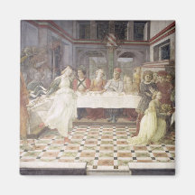 O banquete de Herod (fresco) (veja igualmente 6043 Imãs De Refrigerador