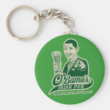 O bar irlandês de Obama Chaveiro