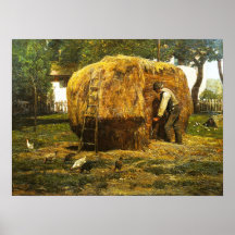 O Barnyard, Childe Hassam Pôsteres