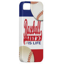 O basebol é vida capa iPhone 5 Case-Mate
