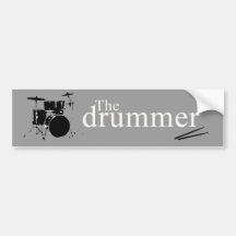 O baterista adesivos