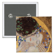 O beijo, 1907-08 pins